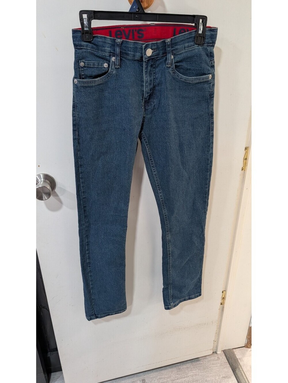 Boys Levi's 511 Straight Jeans 14r Blue Denim